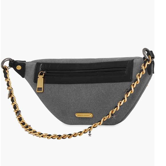 Rebecca Minkoff Chelsea Studed Stars Sling Bag Bum Bag Convertible Crossbody NWT - Picture 2 of 14